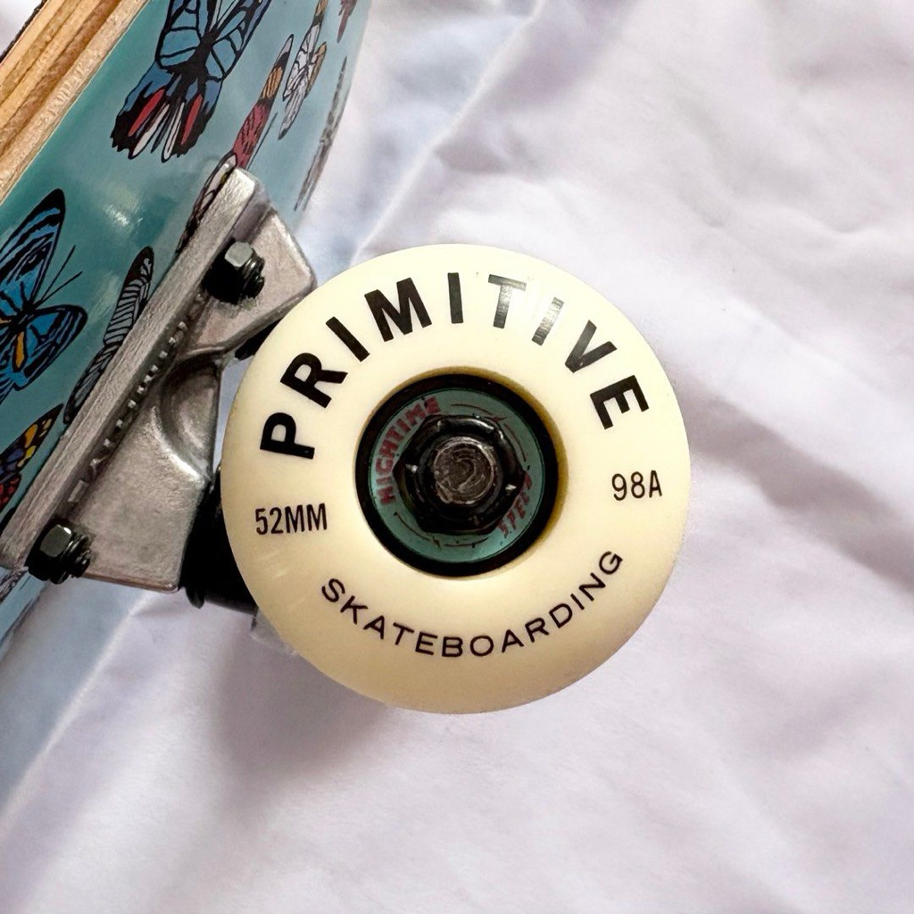 Primitive “Peace” 7.75” Skateboard Complete-Halfpiped