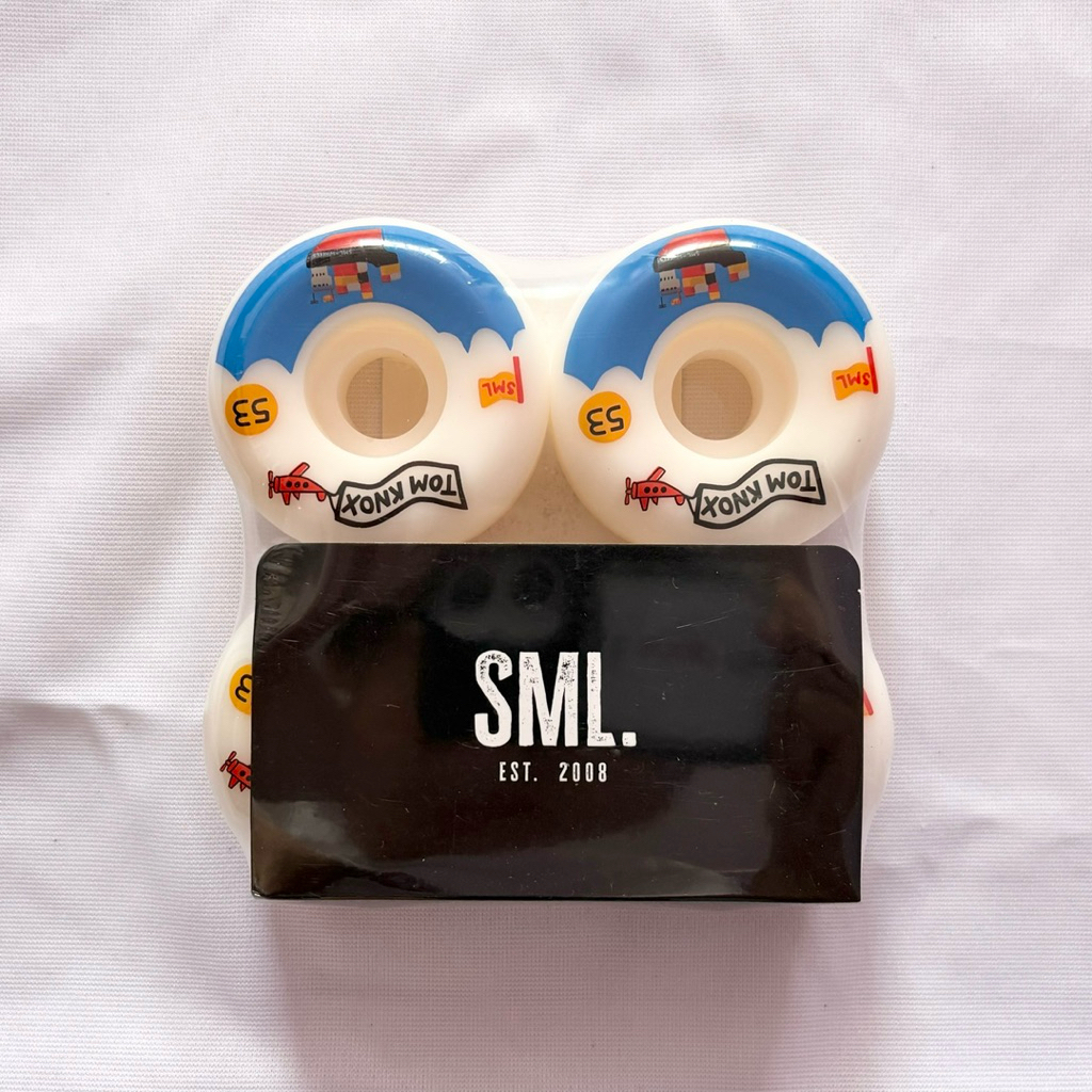 SML “Bluff Park Sea” 53mm 99a OG Wide Shape Tom Knox Model AG Formula Skateboard Wheels