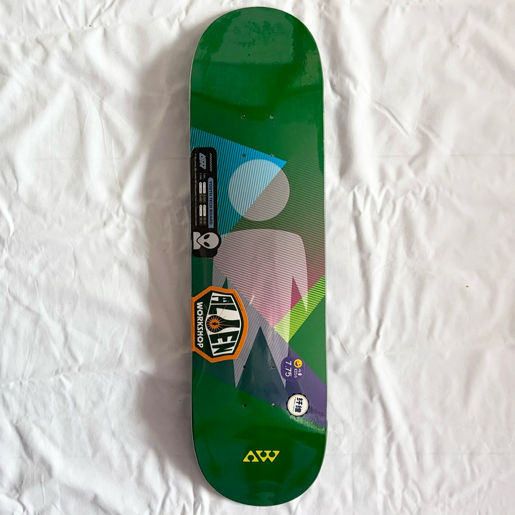 Alien Workshop “Person” 7.75” x 29.25” Skateboard Deck-Halfpiped 