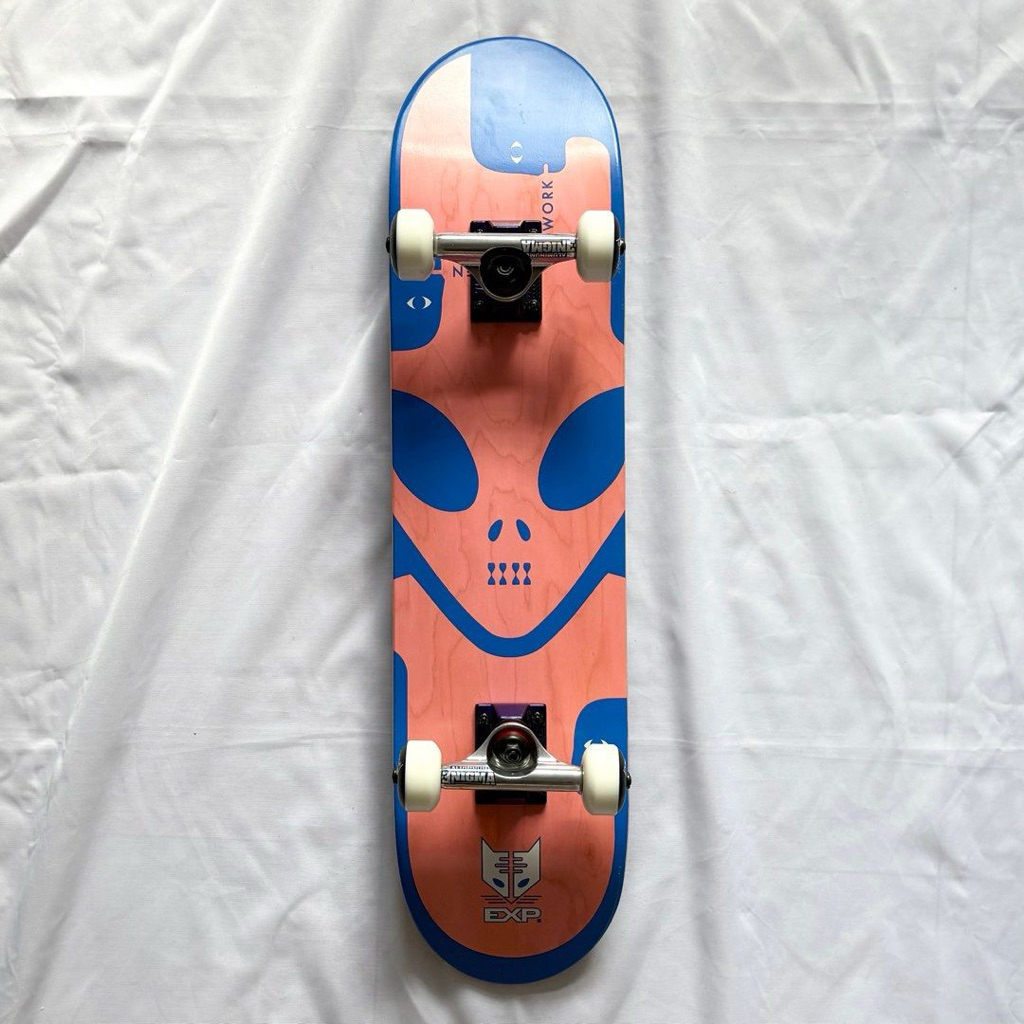 Alien Workshop “EXP” 7.25” Kids Custom Skateboard Complete-Halfpiped