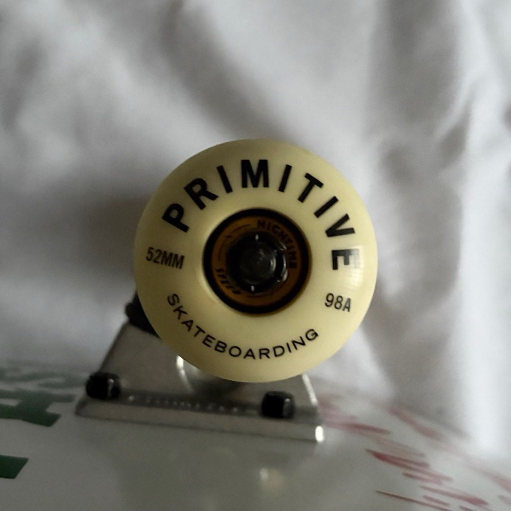 Nomad “Puff” 8.0” x 31.75” Custom Skateboard Complete-Halfpiped