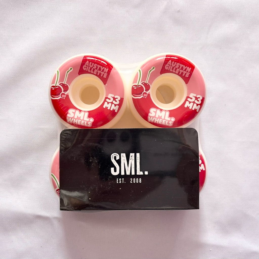 SML “Jolly Rancher’s” 53mm 99a Conical Shape Austyn Gillette Model AG Formula Skateboard Wheels