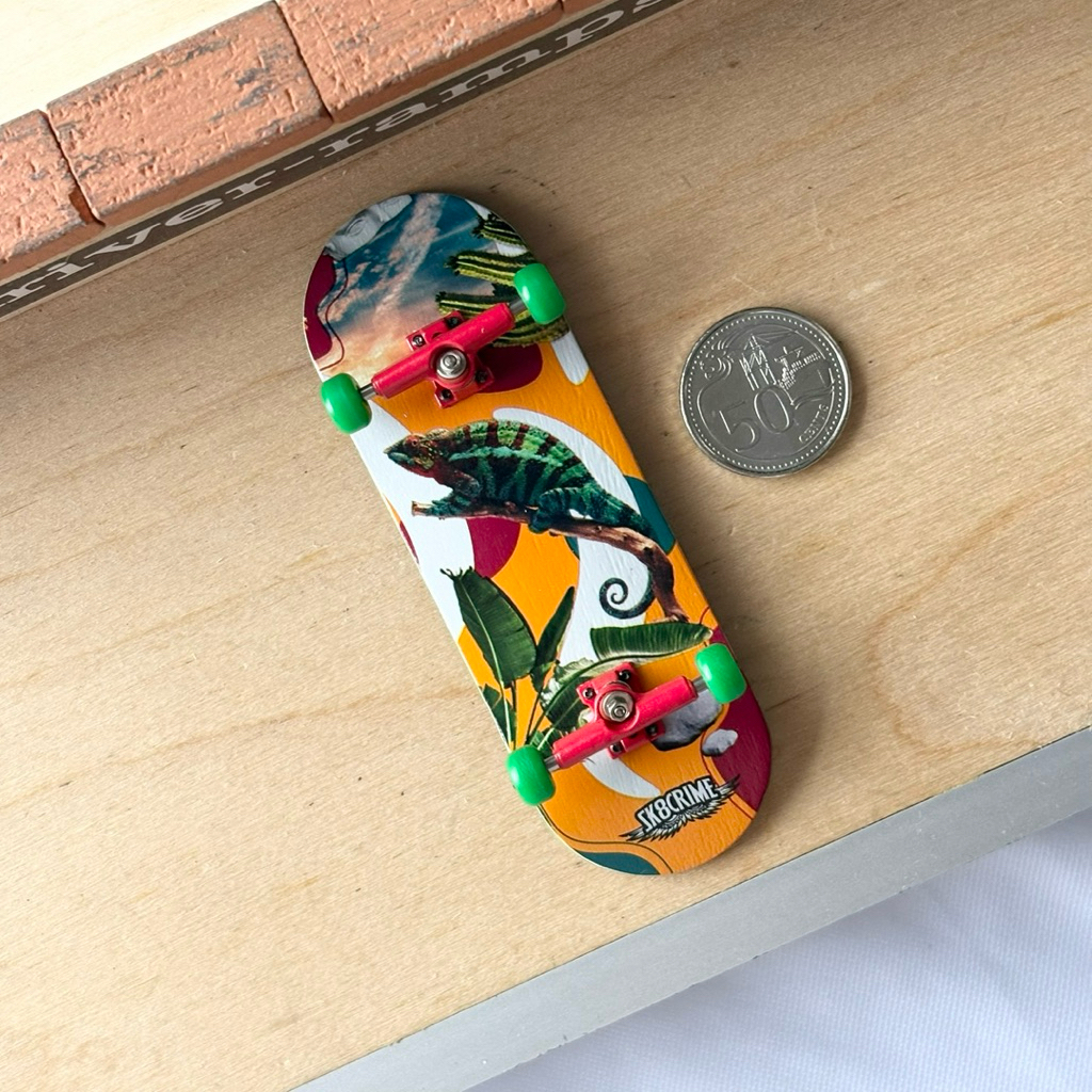 Sk8crime “Chameleon” 32mm Fingerboard Complete