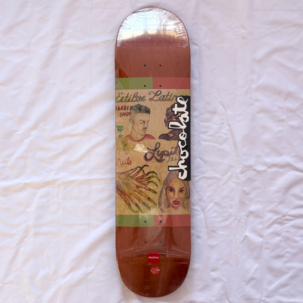 Chocolate “Barber” 8.0” x 31.875” Perez Model Skateboard Deck