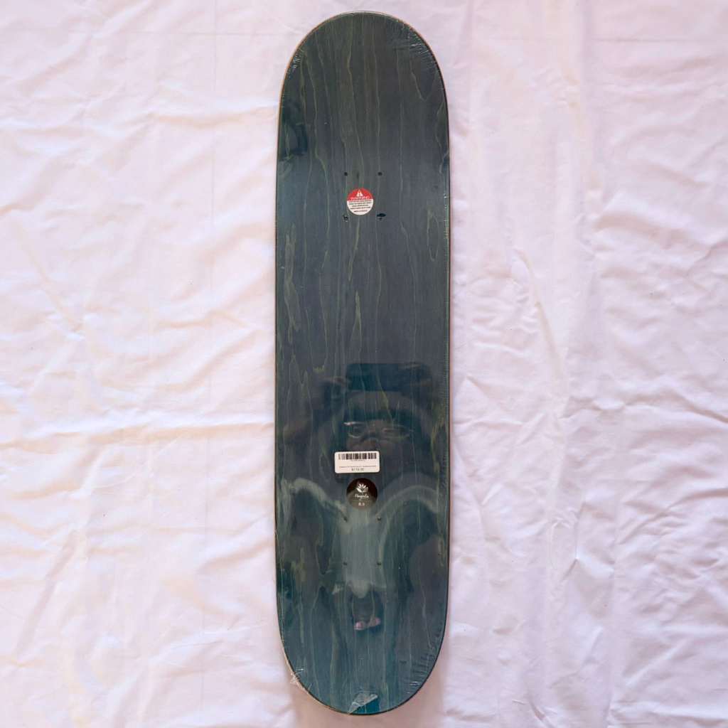 Magenta “Camel” 8.5” x 31.9” Hugo Maillard Model Skateboard Deck