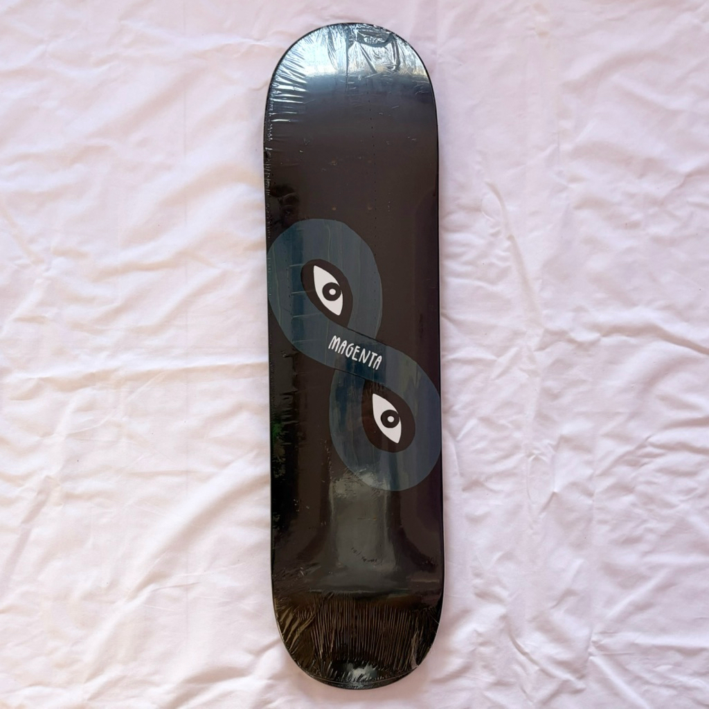Magenta “Eyes” 8.0” x 31.5” Skateboard Deck