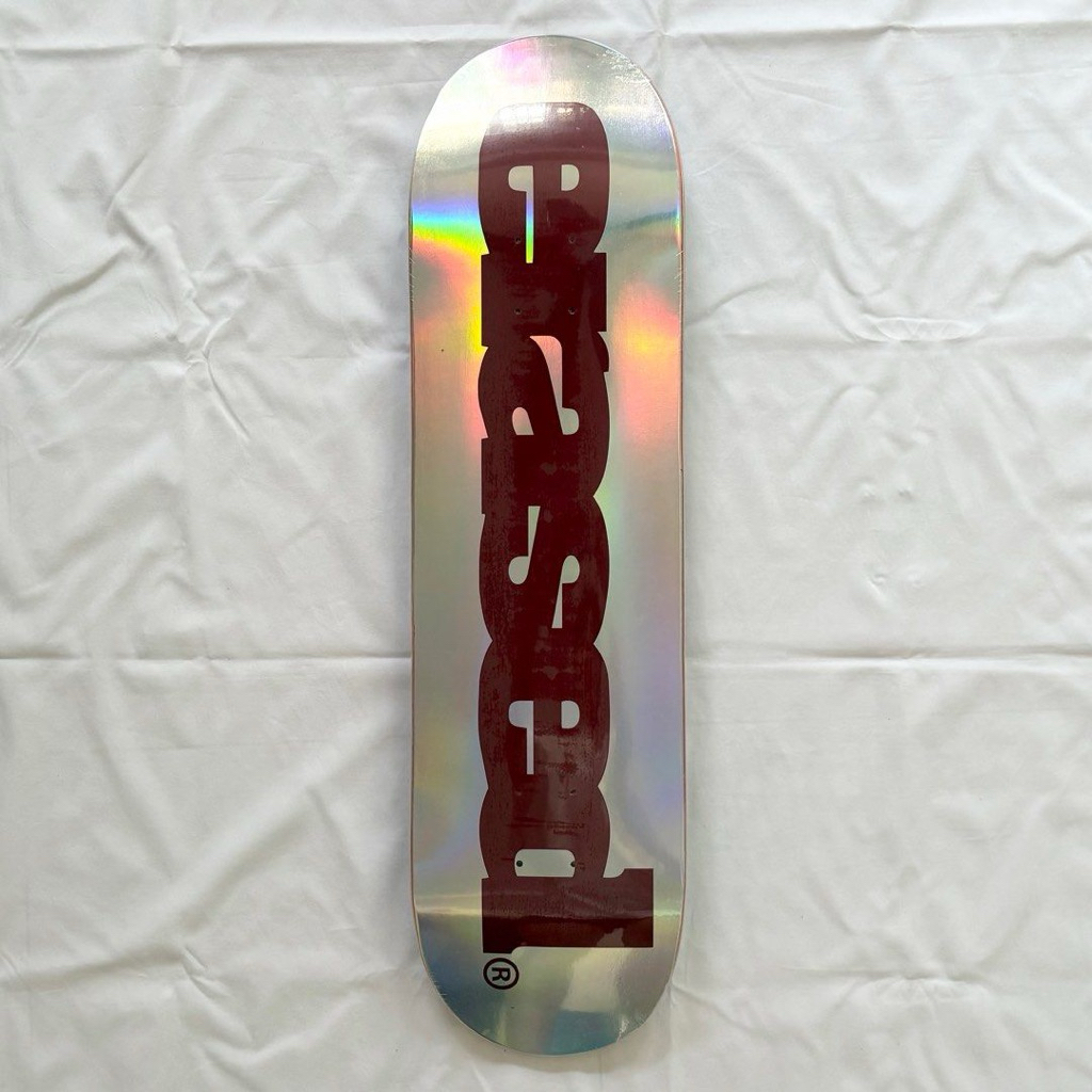 Erased “Holographic” 8.0” x 31.4” / 8.25” x 31.5” Skateboard Deck-Halfpiped