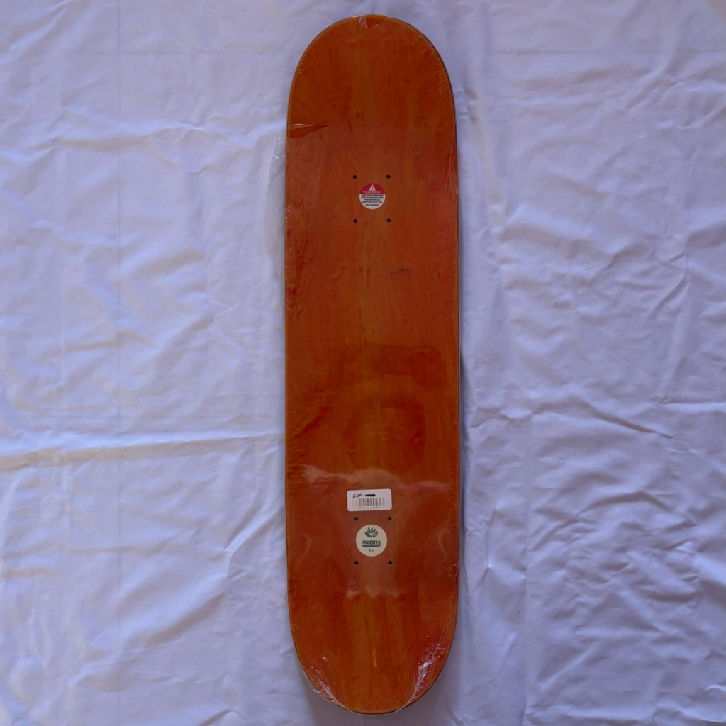 Magenta “Book” 8.5” x 31.9” Spelta Model Skateboard Deck