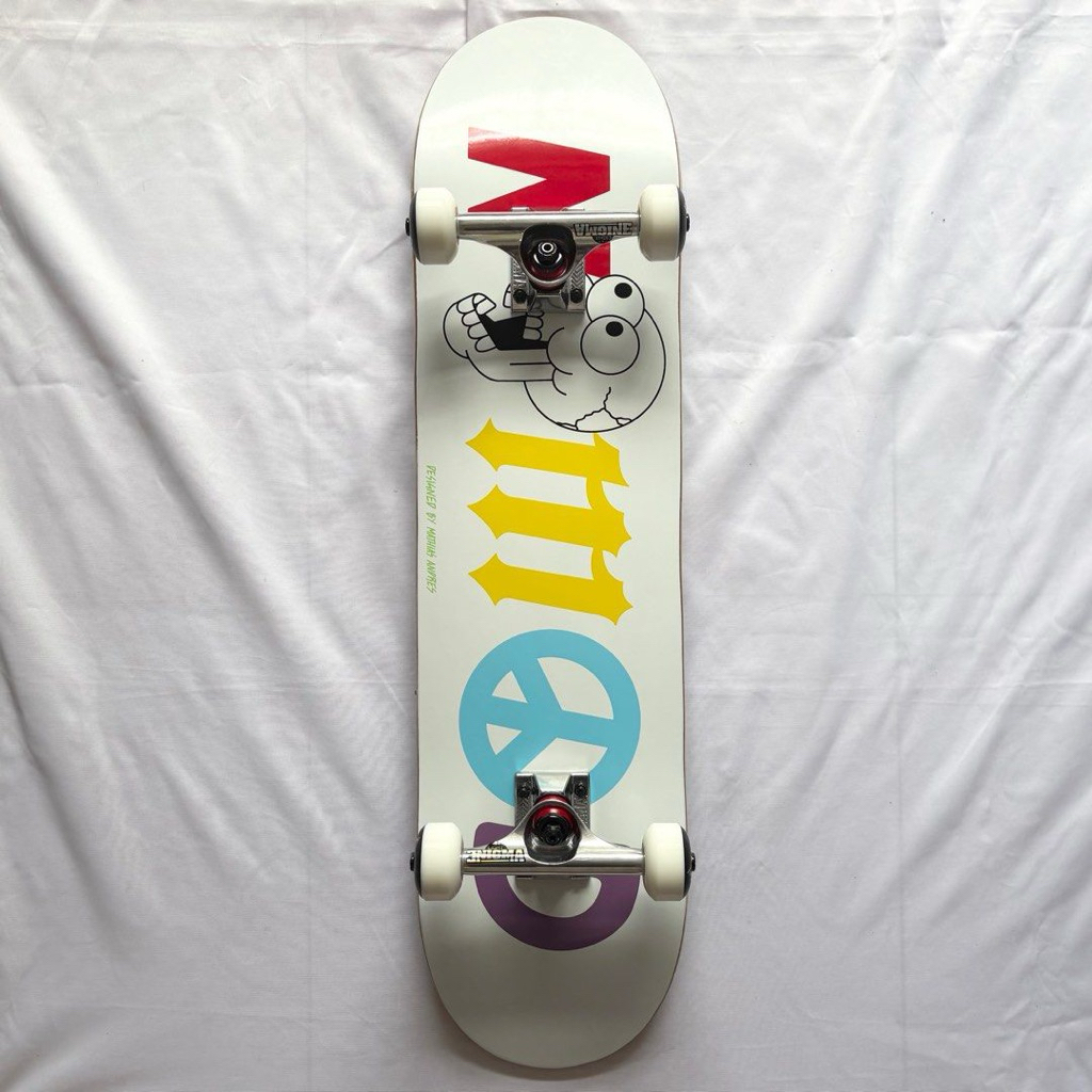 Nomad “Doomsday” 7.875”x 31.25” Custom Skateboard Complete-Halfpiped