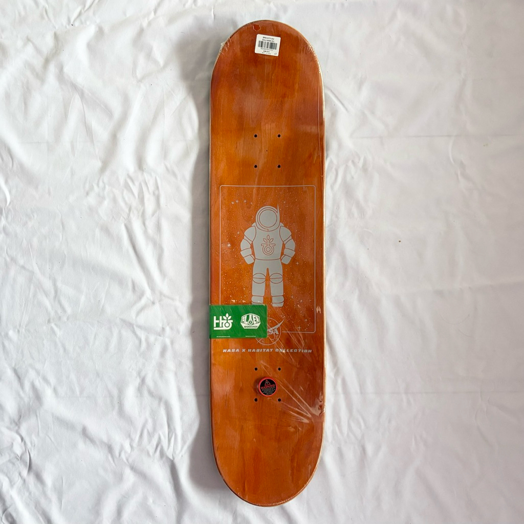 Habitat x NASA “Recruitment” 8.0” x 32” Brian Delatorre Pro Model Skateboard Deck-Halfpiped 
