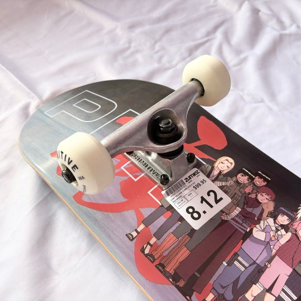 Primitive “Village” 8.125” Skateboard Complete-Halfpiped