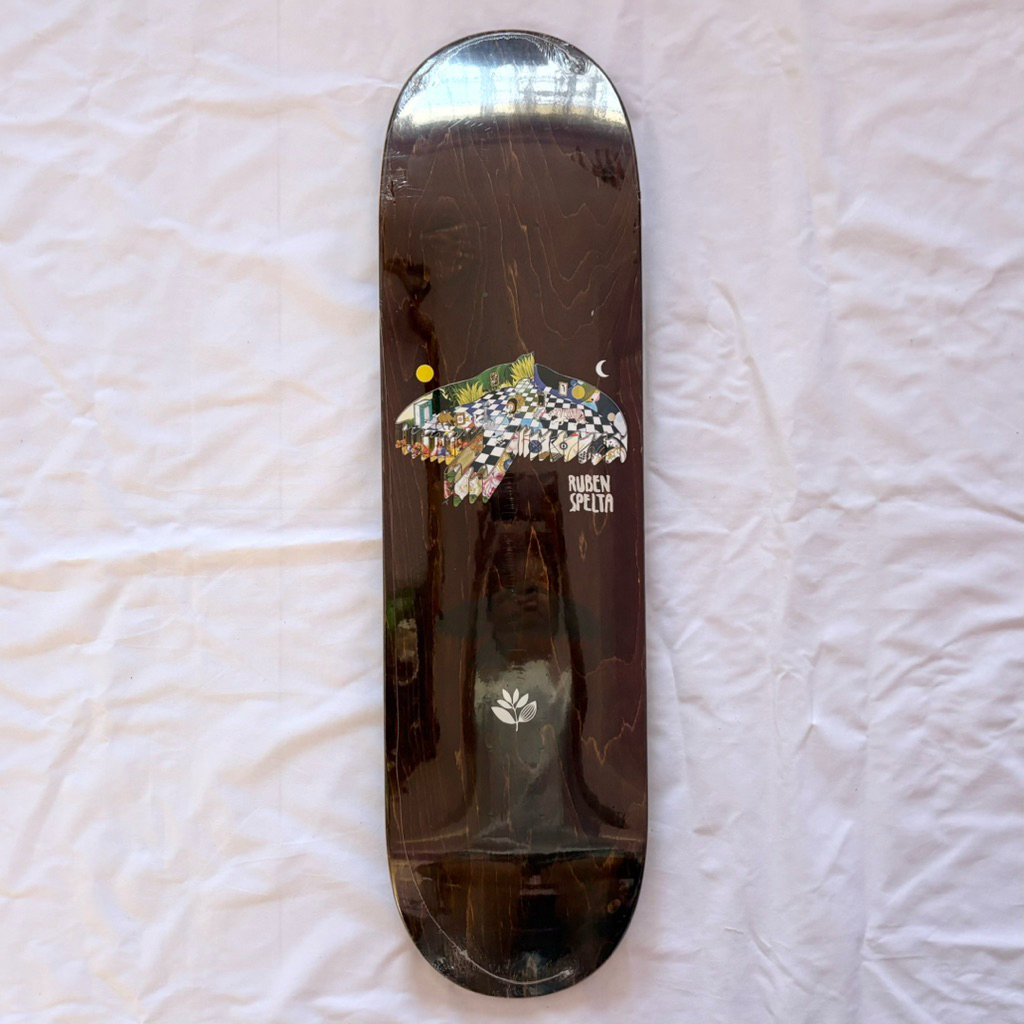 Magenta “Wings” 8.5” x 31.9” Spelta Model Skateboard Deck