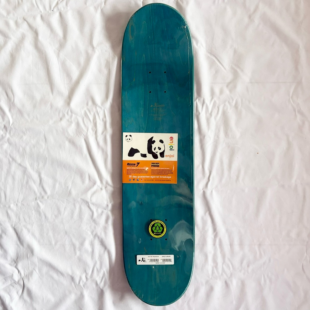 Enjoi “Spectrum” 8.0” x 31.6” Skateboard Deck-Halfpiped 