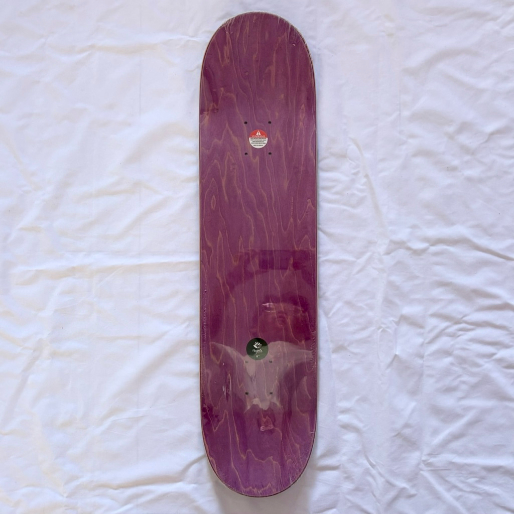 Magenta “Stars” 8.0” x 31.6” Skateboard Deck