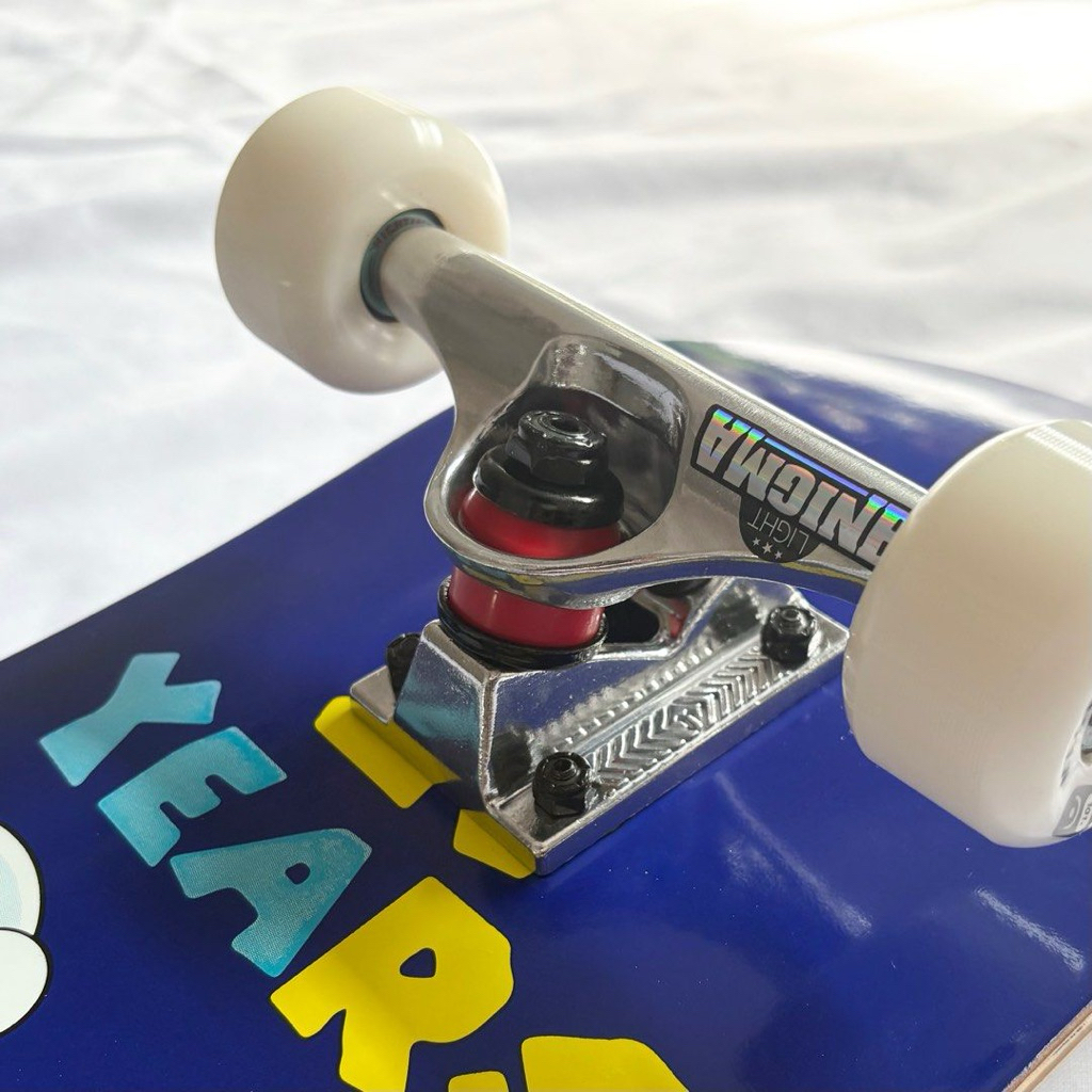 Nomad “Piss”” 7.875”x 31.25” Custom Skateboard Complete-Halfpiped