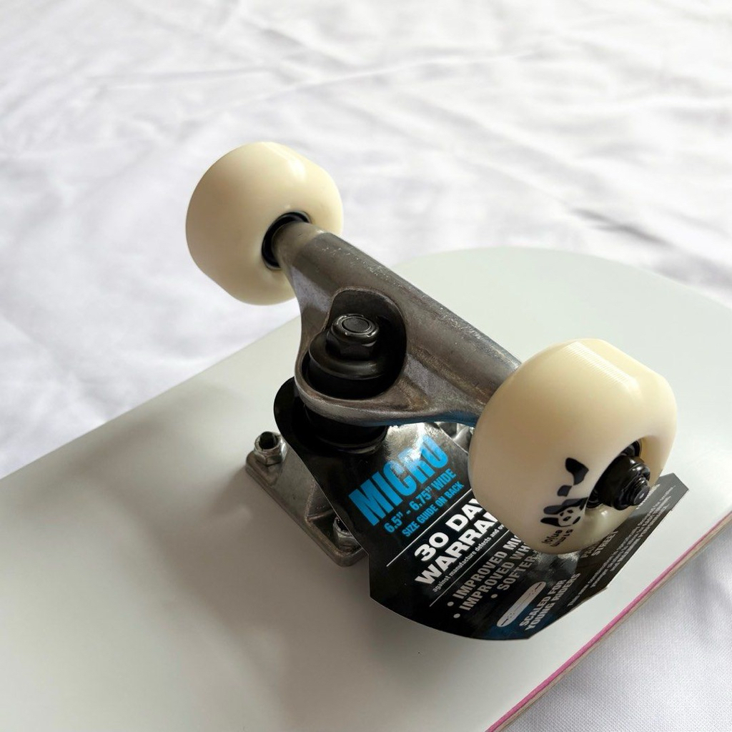 Enjoi “Panda” 6.75” x 28.25” Skateboard Complete-Halfpiped