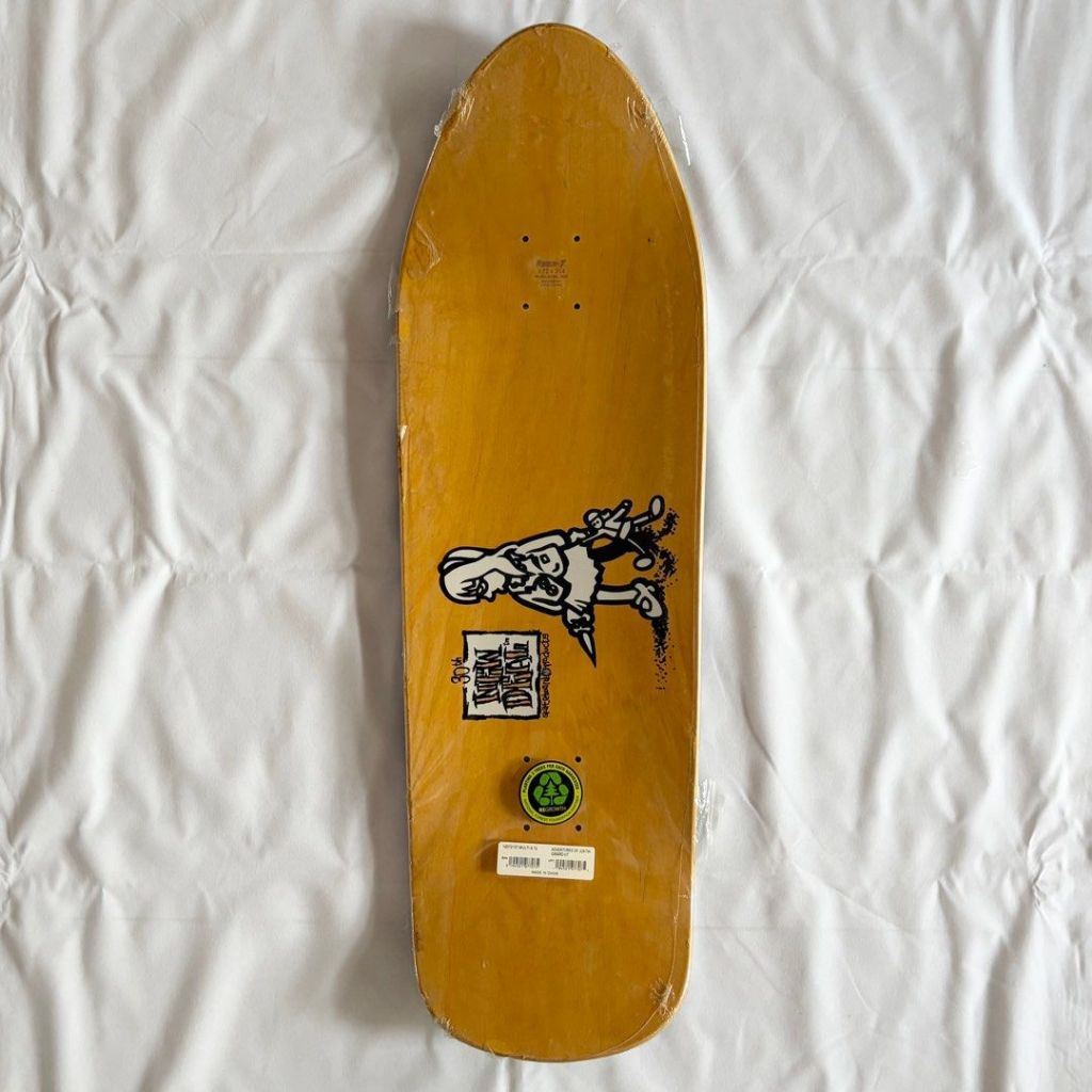 New Deal Adventures Of Justin Skateboard Deck 9.72″ X 31.4″-Halfpiped