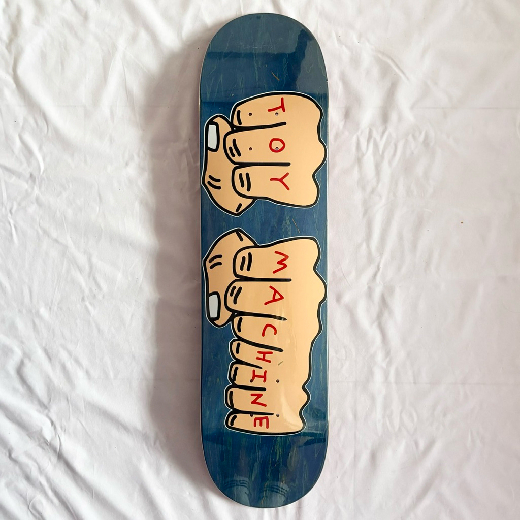Toy Machine “Fist” 8.0” x 31.5” Skateboard Deck-Halfpiped 