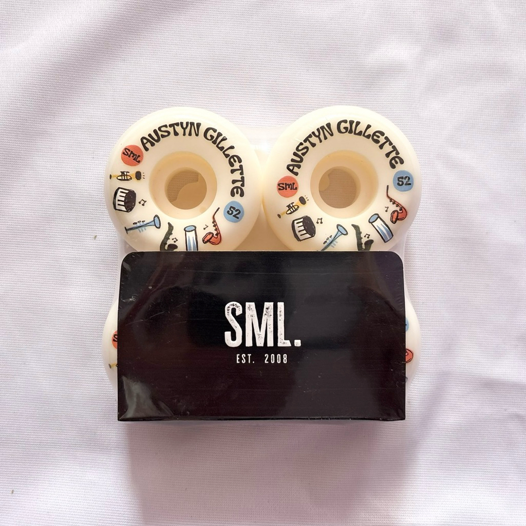SML “Musical” 52mm 99a OG Wide Shape Austyn Gillette Model AG Formula Skateboard Wheels