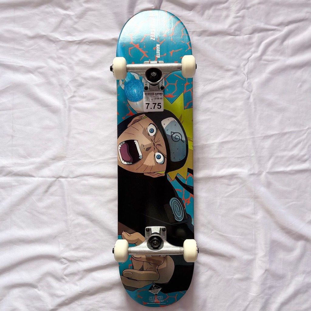 Primitive x Naruto “Naruto” 7.75” Skateboard Complete-Halfpiped