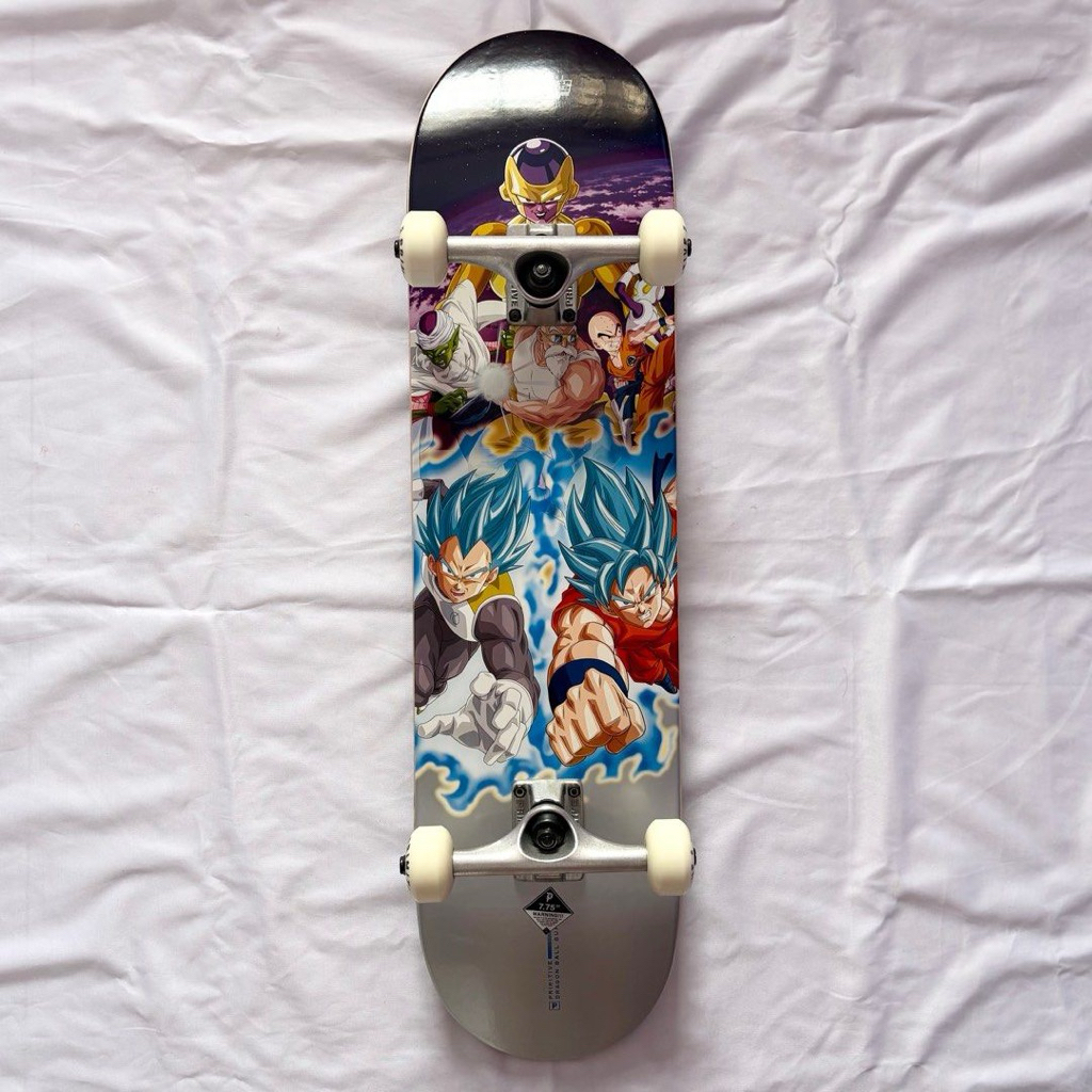 Primitive x Dragon Ball Z “Family” 8.0” Skateboard Complete-Halfpiped