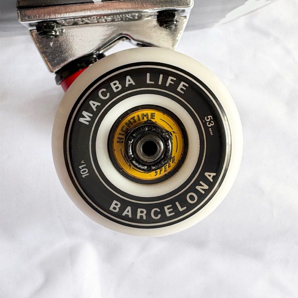 Nomad “Eat”” 7.75”/7.875” Custom Skateboard Complete-Halfpiped