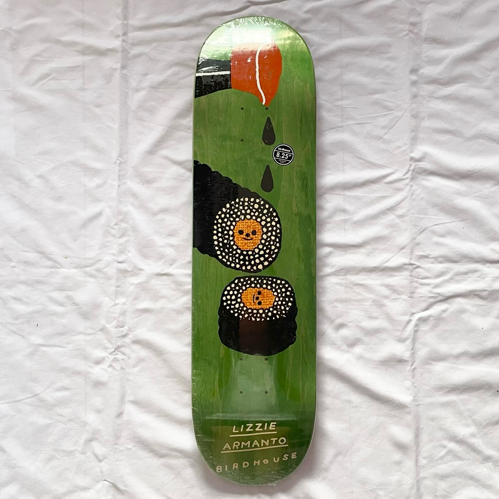 Birdhouse “Soya Sauce” 8.25” x 31.5” Lizzie Armano Skateboard Deck-Halfpiped