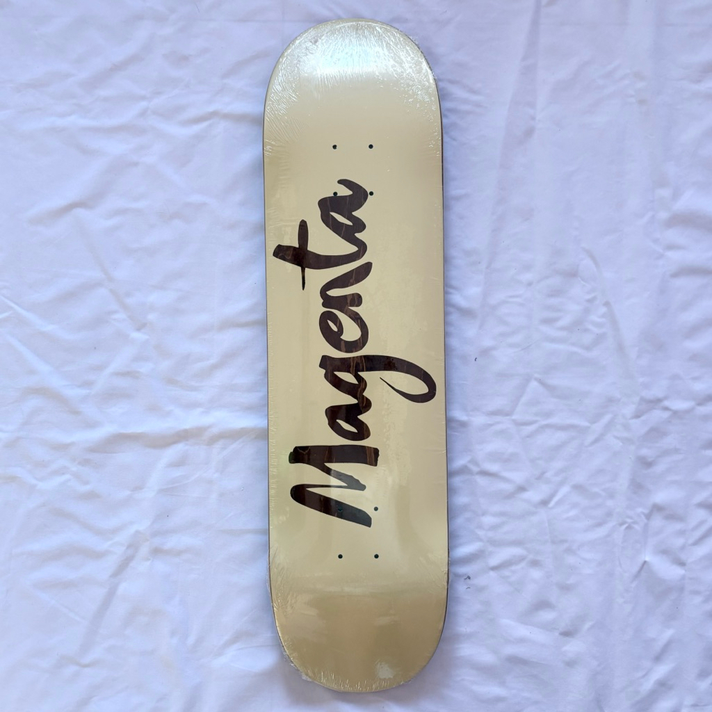 Magenta “Big Brush” 8.25” x 31.6” Team Model Skateboard Deck