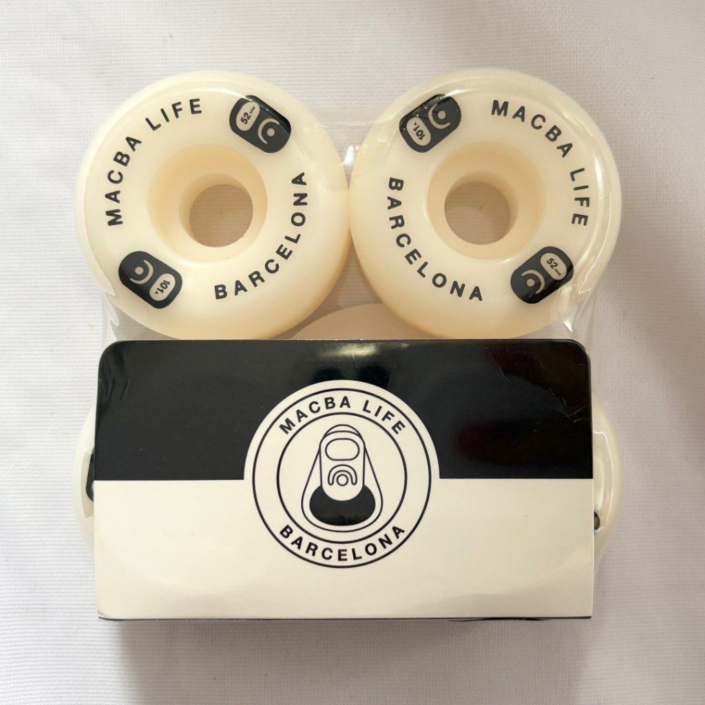 Macbalife “Barcelona” 52mm 101a Skateboard Wheels-Halfpiped 