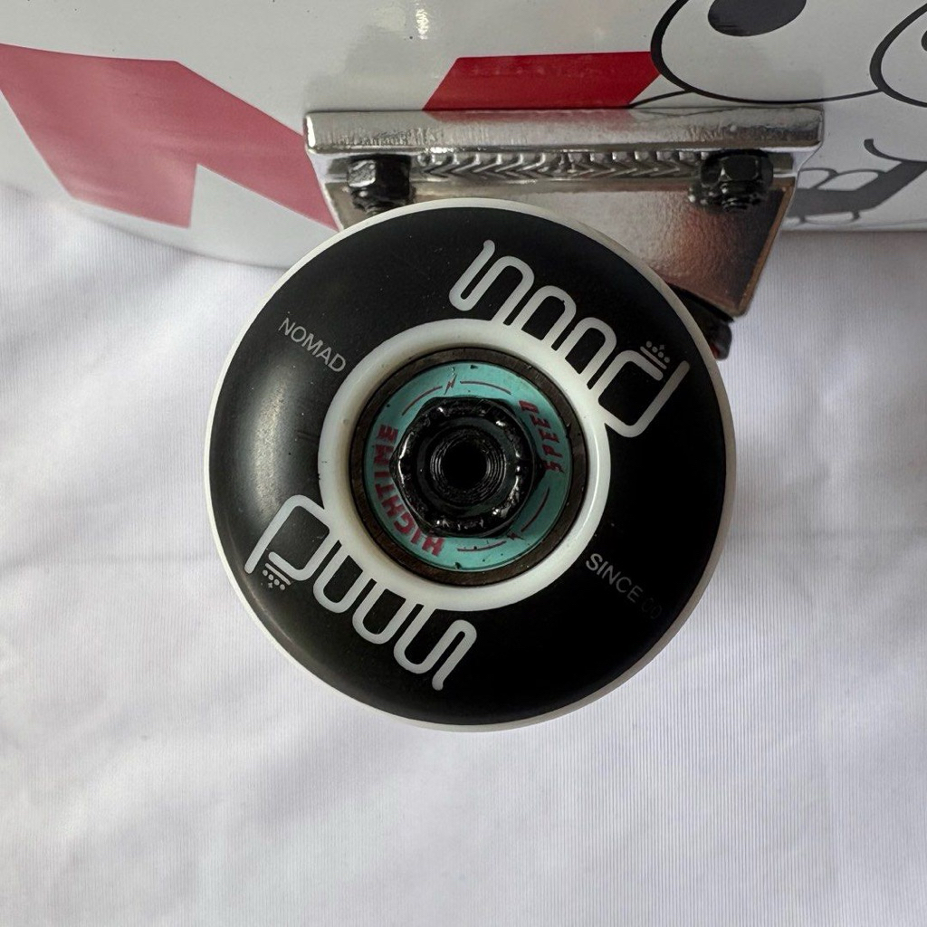 Nomad “Doomsday” 7.875”x 31.25” Custom Skateboard Complete-Halfpiped