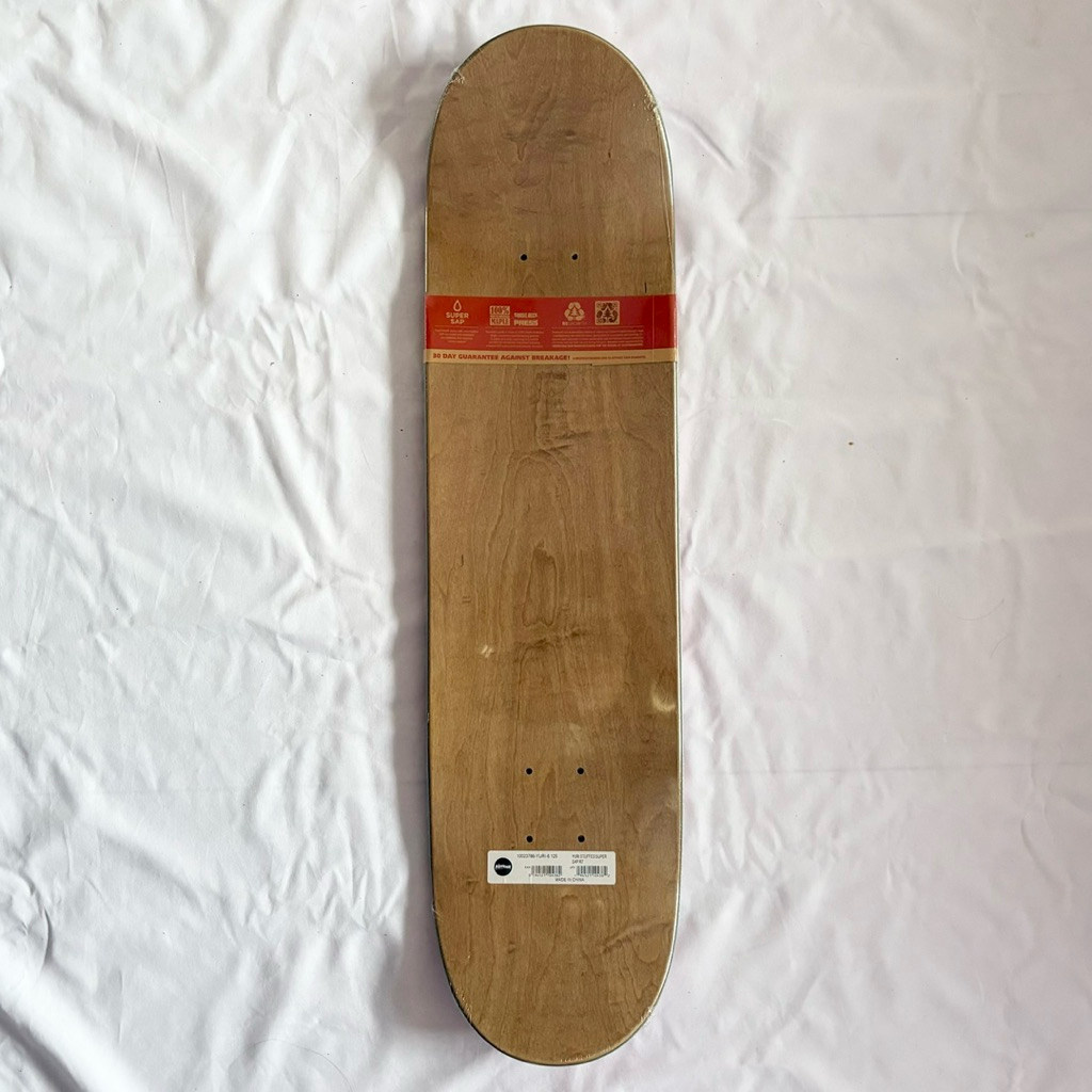 Almost “Stuffed” 8.125” x 31.7” Yuri Facchini Pro Model Skateboard Deck-Halfpiped 