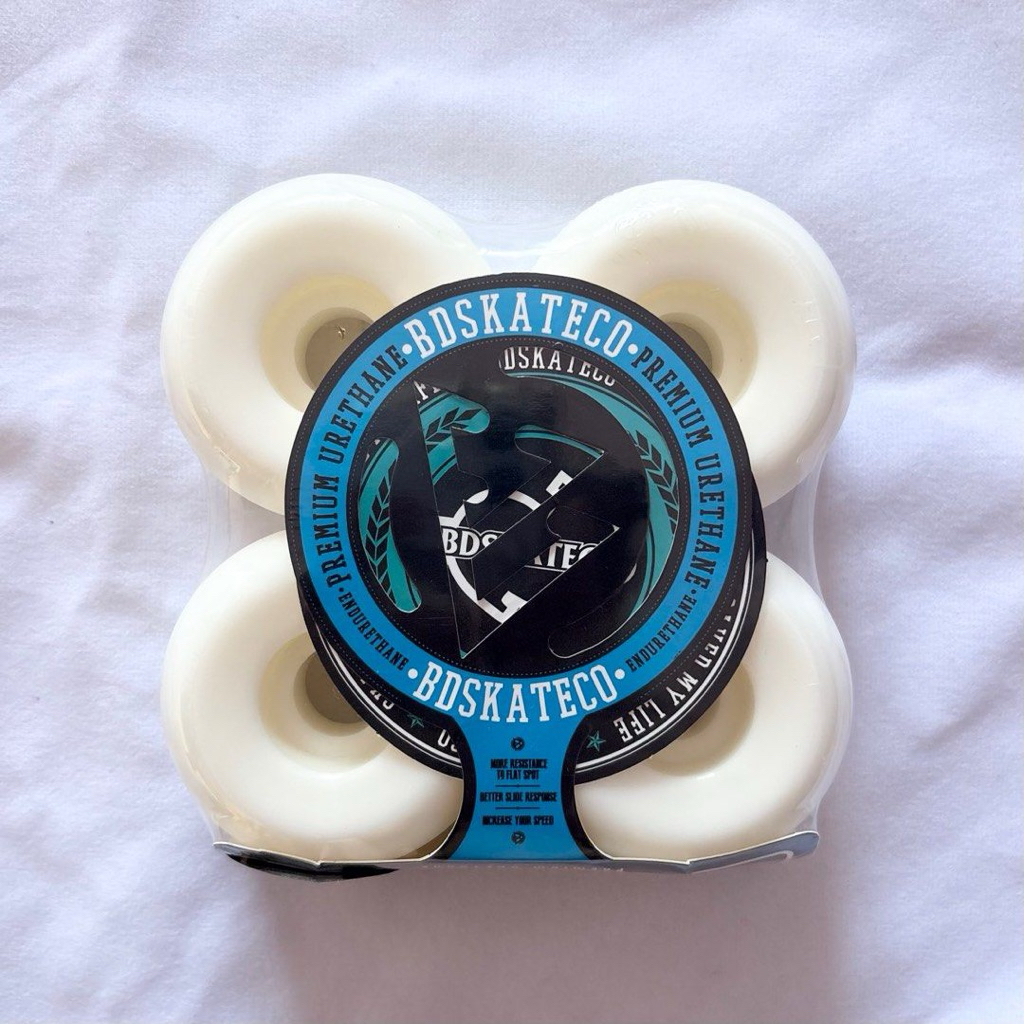 BDSkateco “Leaves” 52mm 100a Skateboard Wheels-Halfpiped 