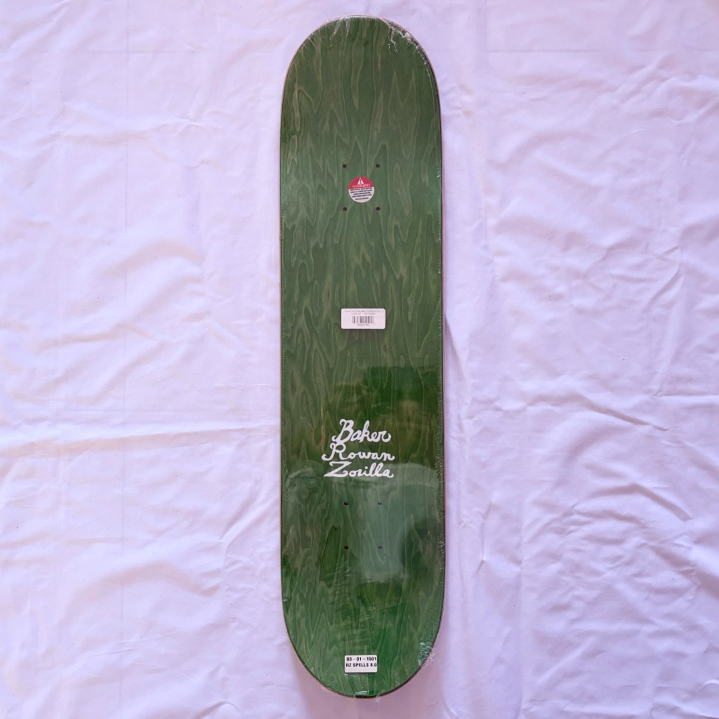 Baker “Starfish” 8.0” x 31.5” Rowan Zorilla Model Skateboard Deck