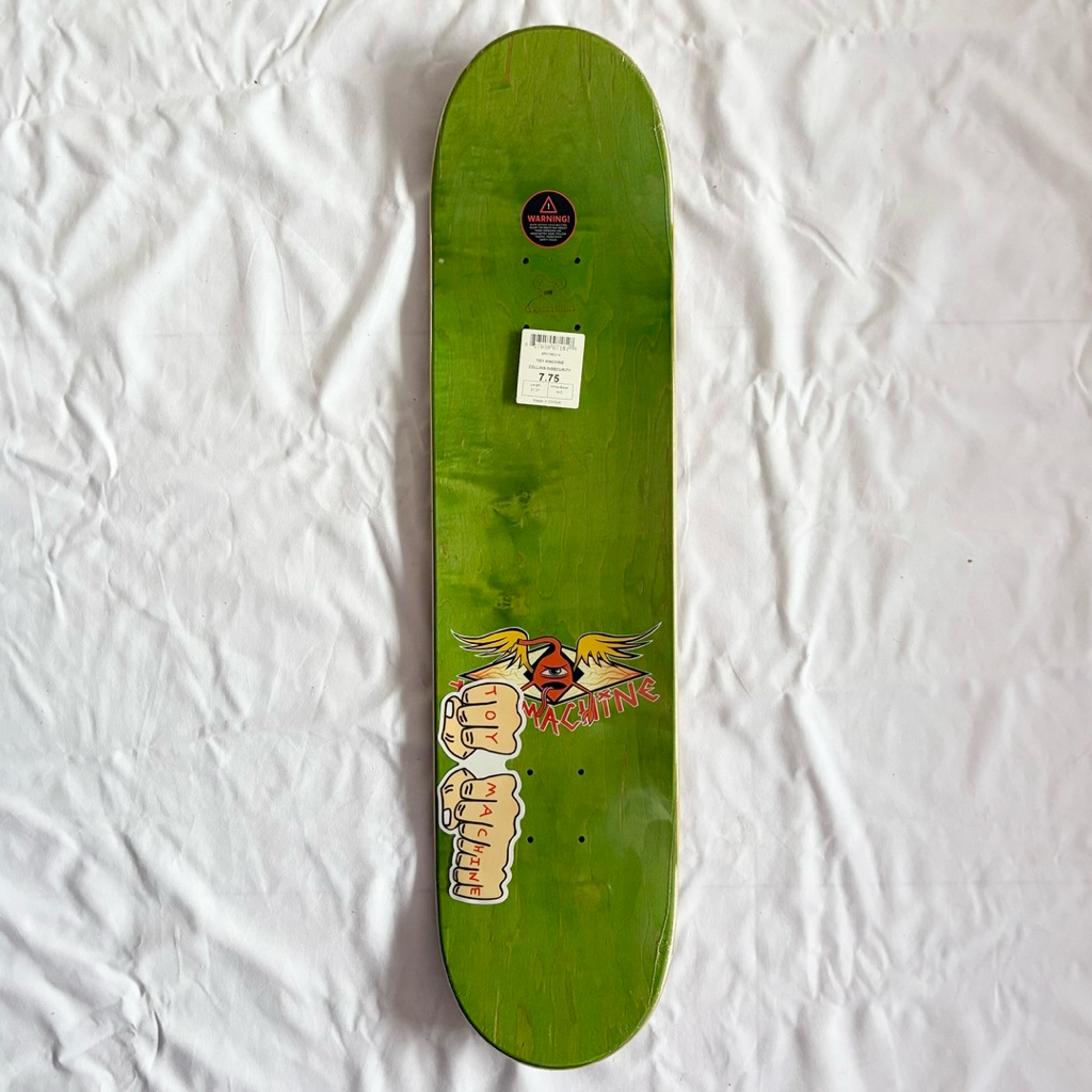 Toy Machine “Insecurity” 7.75” x 31.37” CJ Collins Pro Model Skateboard Deck-Halfpiped 