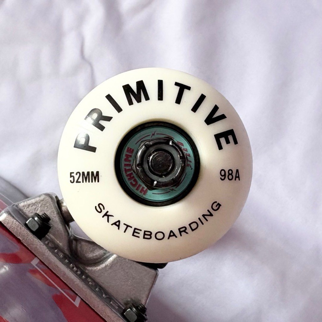 Primitive “Village” 8.125” Skateboard Complete-Halfpiped