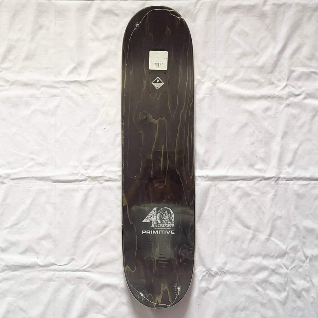 Primitive x Creepshow “Creep” 8.0” x 31.75” Skateboard Deck-Halfpiped