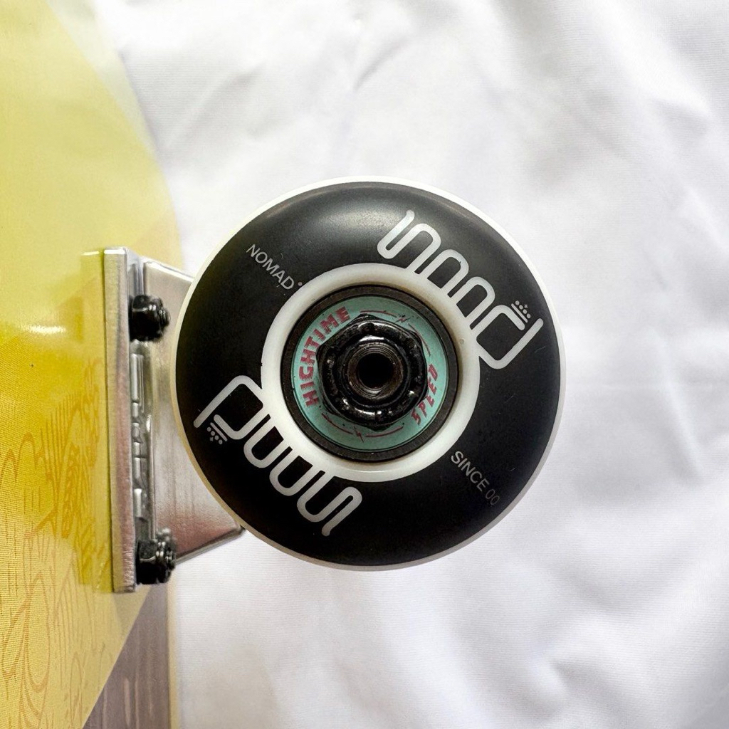 Magenta “Sleep” 7.875” x 31.1” Custom Skateboard Complete-Halfpiped