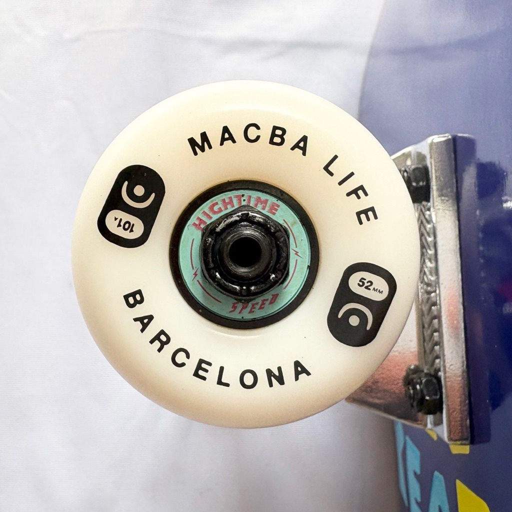 Nomad “Piss”” 7.875”x 31.25” Custom Skateboard Complete-Halfpiped