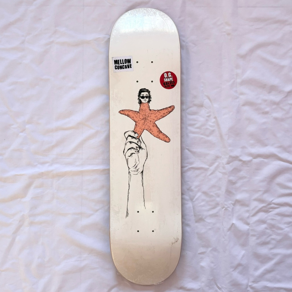 Baker “Starfish” 8.0” x 31.5” Rowan Zorilla Model Skateboard Deck