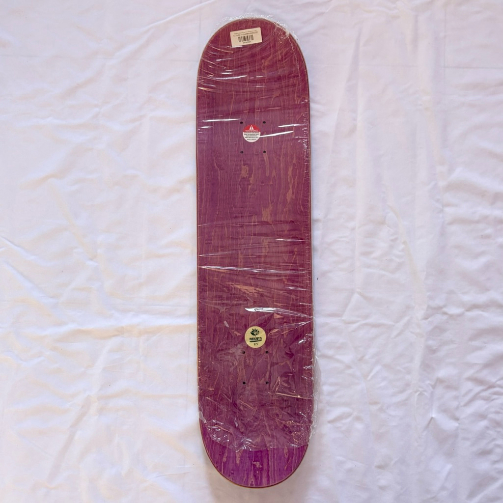 Magenta “One Off Day” 8.25” x 31.6” Skateboard Deck