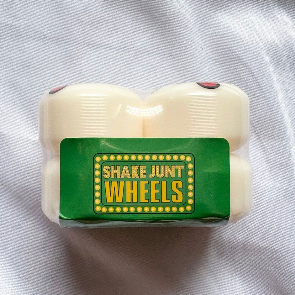Shake Junt “Get off my nuts” 53mm 101a Skateboard Wheels-Halfpiped 