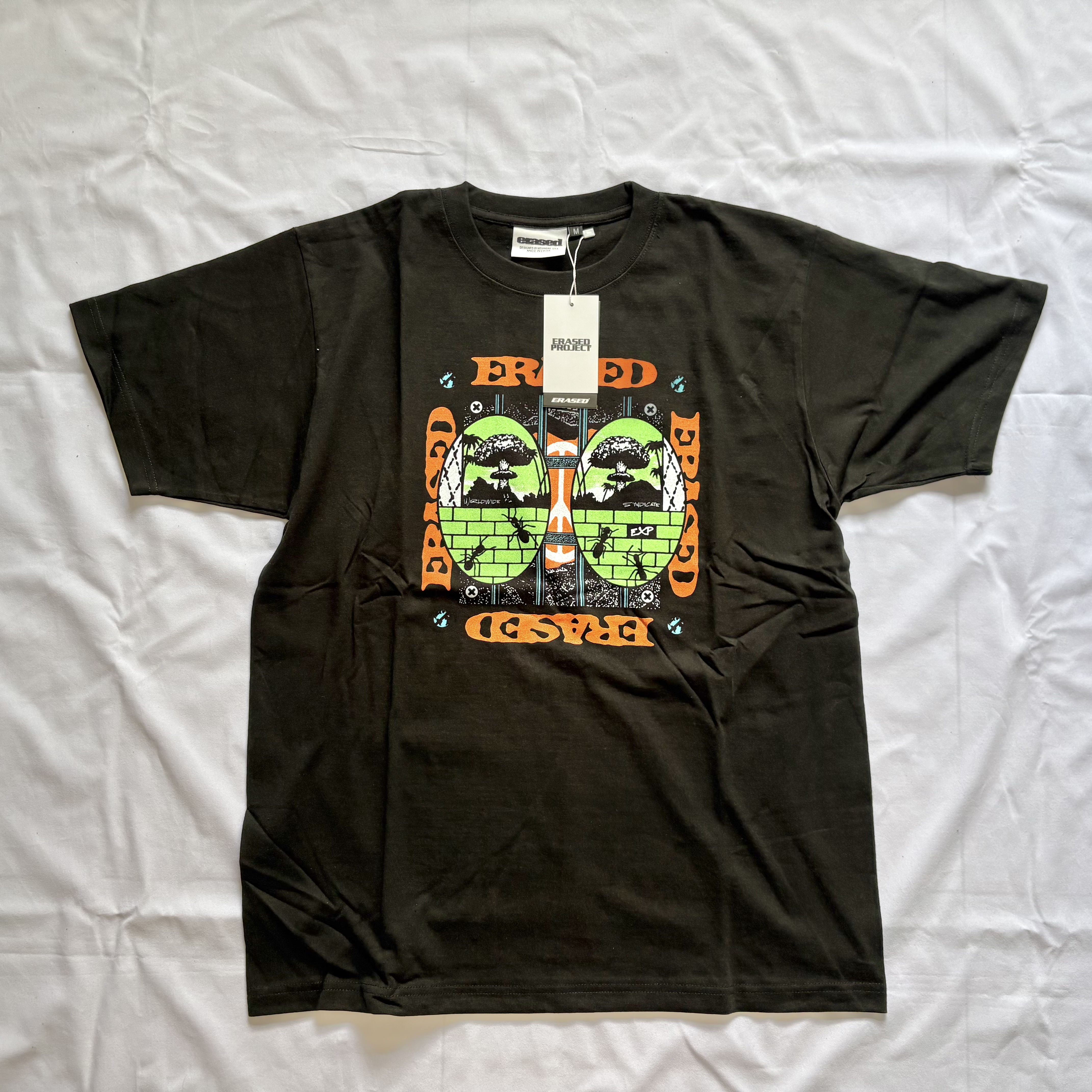 Erased “Boom” Skateboard T-Shirt