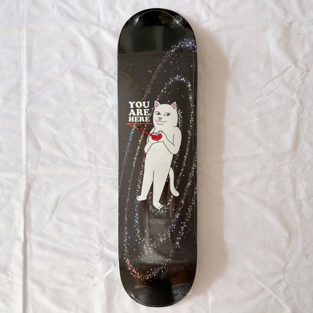 RipnDip “You Are Here” 8.25” x 31.875”” Skateboard Deck-Halfpiped 
