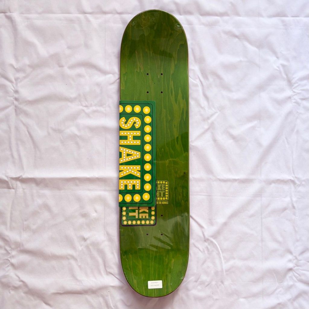 Shake Junt “OG Gold” 8.0” Skateboard Deck-Halfpiped