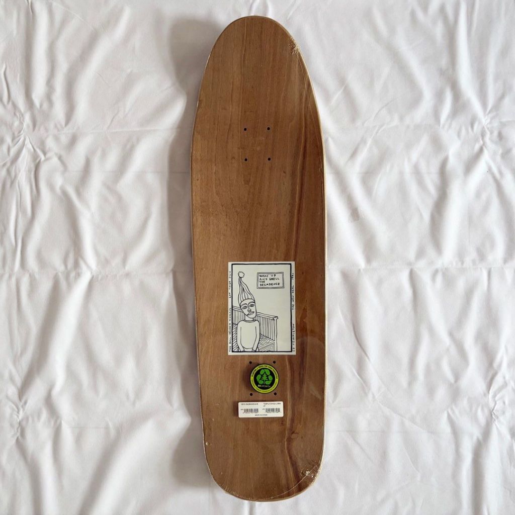 New Deal Templeton Brown 9.35” Skateboard Deck-Halfpiped