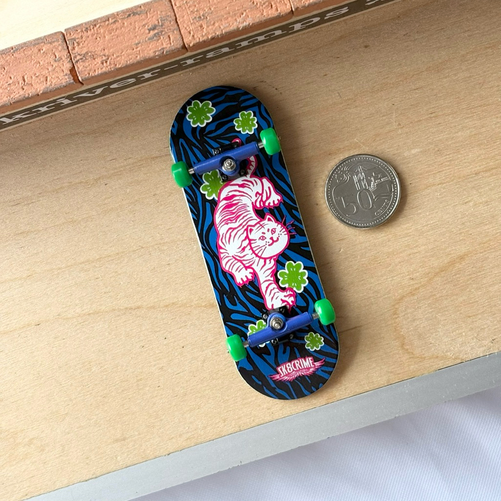 Sk8crime “Tiger” 32mm Fingerboard Complete