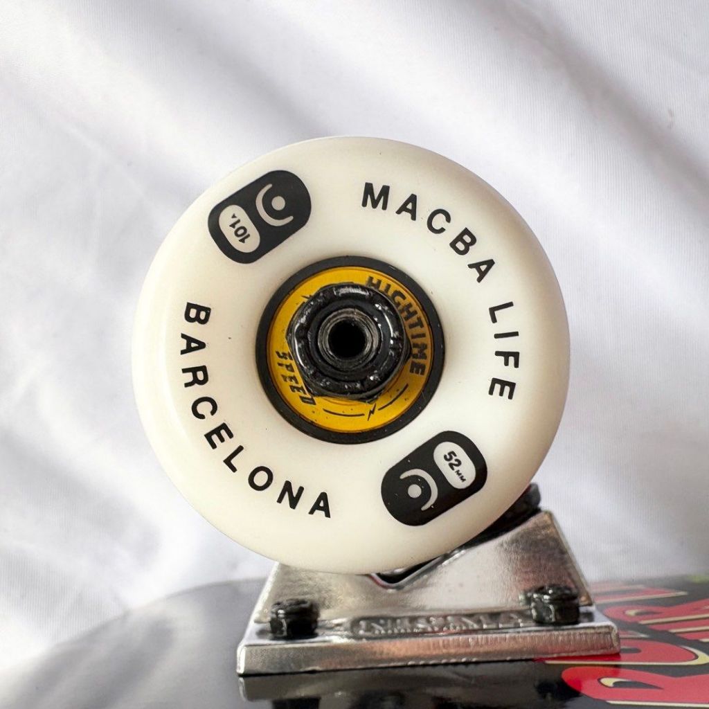 Nomad “Run” 7.875” x 31.5” Custom Skateboard Complete-Halfpiped