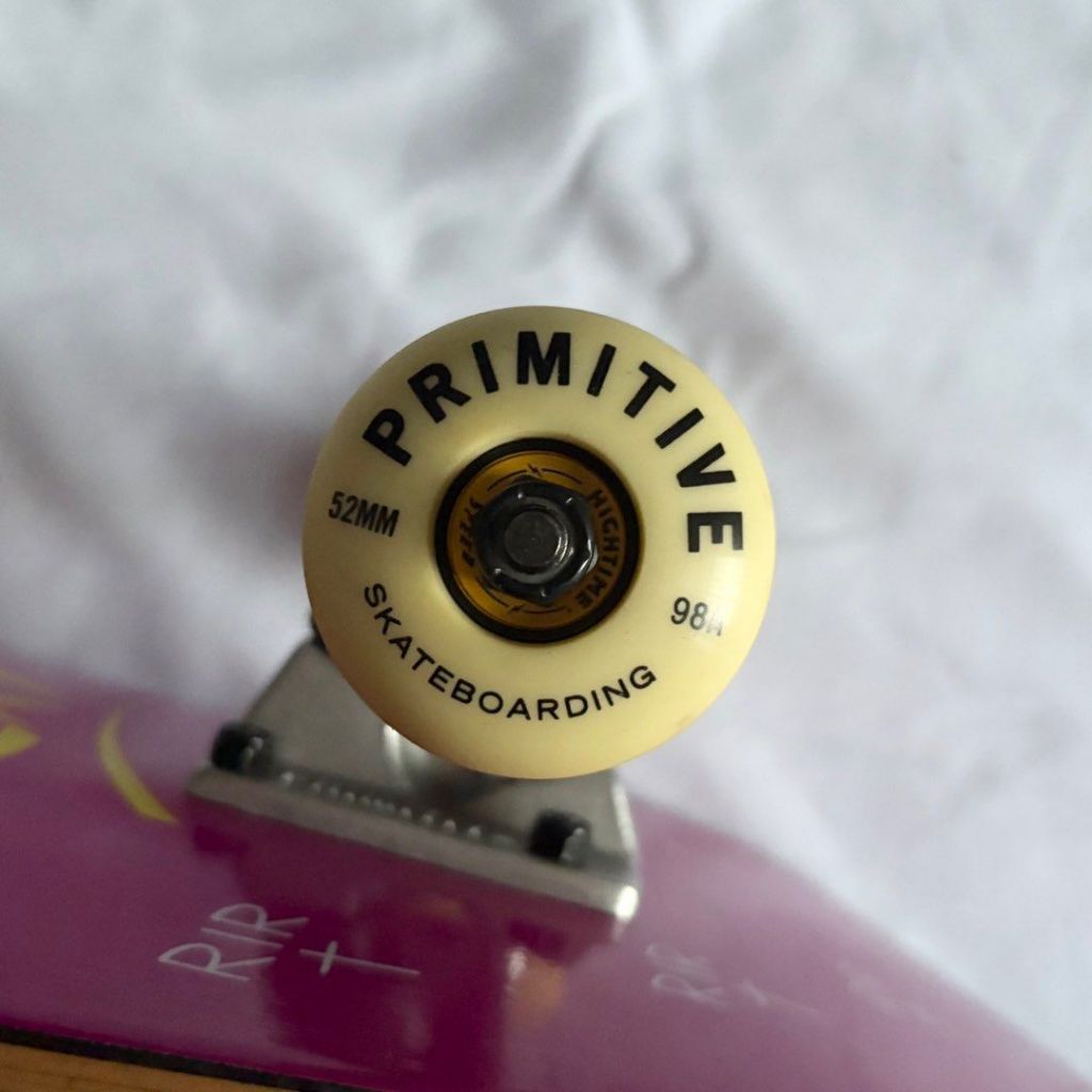 Nomad “Skate or Cry” 8.0” x 31.75” Custom Skateboard Complete-Halfpiped