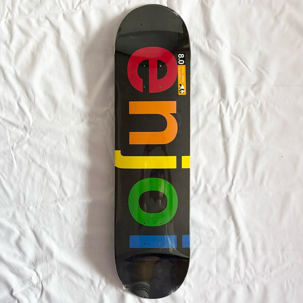 Enjoi “Spectrum” 8.0” x 31.6” Skateboard Deck-Halfpiped 