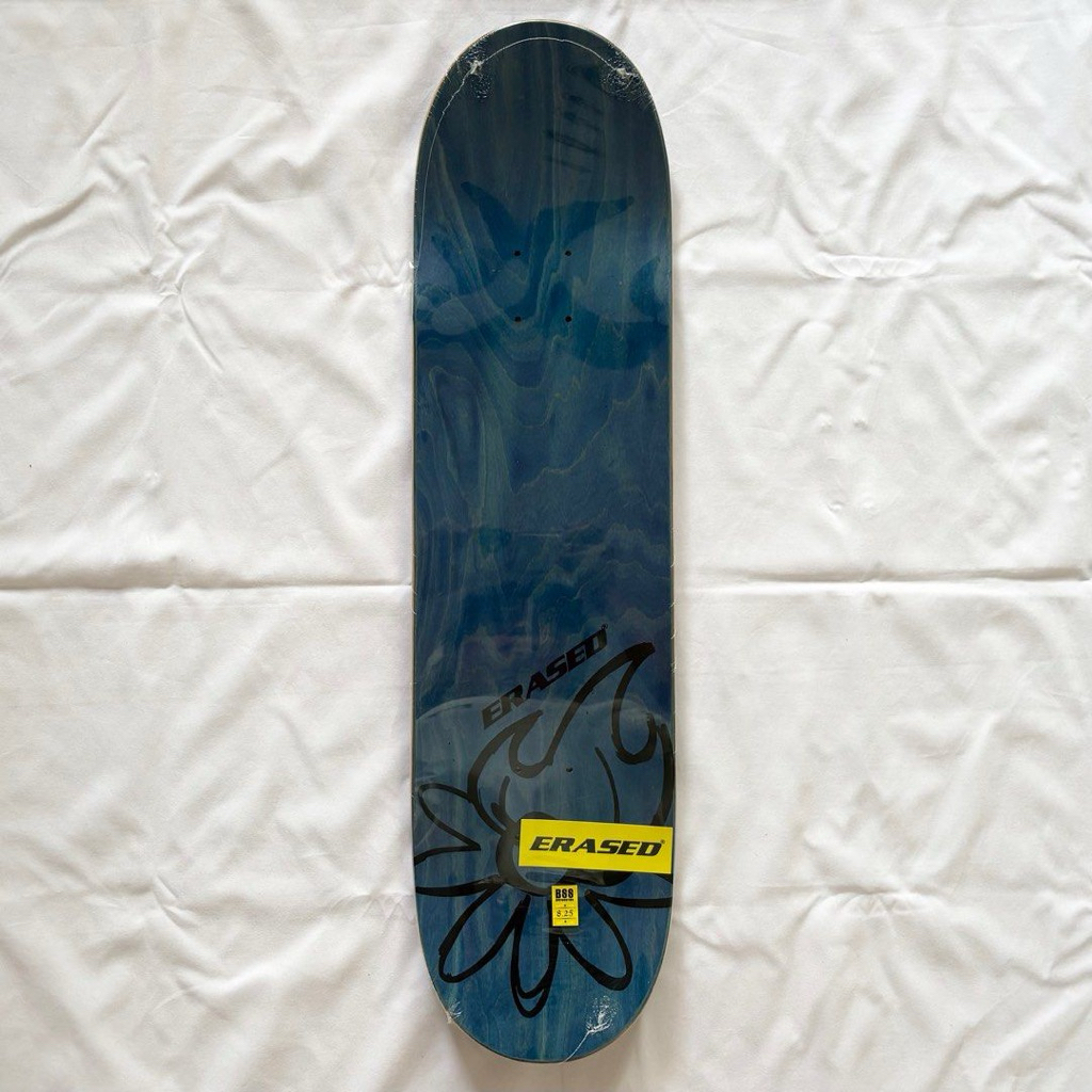 Erased “Nothing Ends” 8.0” x 31.4” / 8.25” x 31.5” Skateboard Deck-Halfpiped